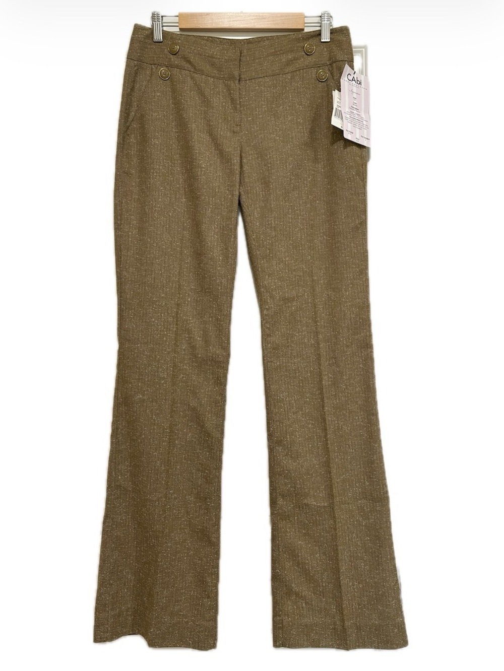 CAbi Apprentice Transition Trouser | Peanut | Size 6 | NWT